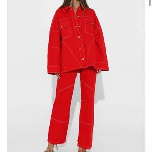 By.Dyln Cyrus Jacket, Red, XS